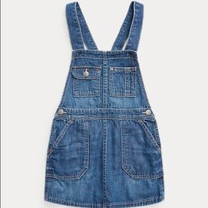 Polo Ralph Lauren Toddler Girls Denim Overall Dress